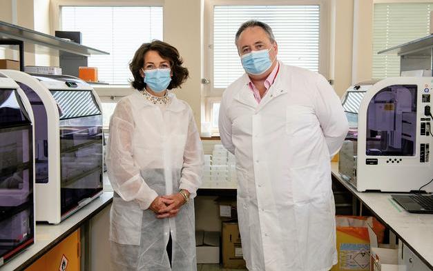 rofessor Mike Osborn hosted Jo Churchill MP on a tour of the pathology laboratories at Northwest London Pathology Department at Imperial College NHS Trust.